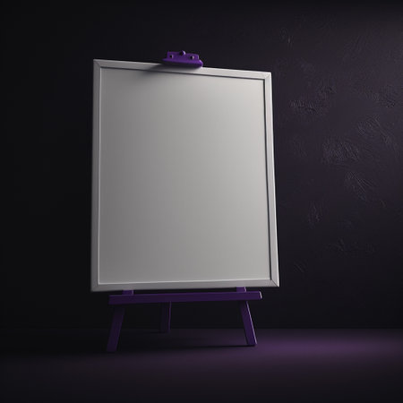 Empty frame with copy space for quotes or products 3d illustratedの写真素材