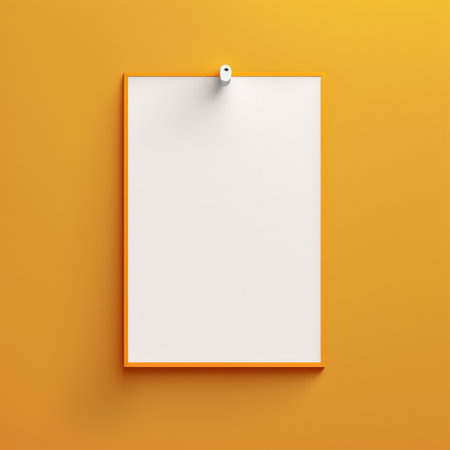 Empty frame with copy space for quotes or products 3d illustratedの写真素材