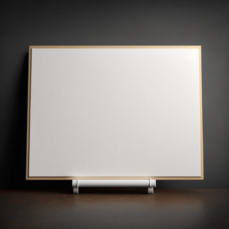 Empty frame with copy space for quotes or products 3d illustratedの写真素材