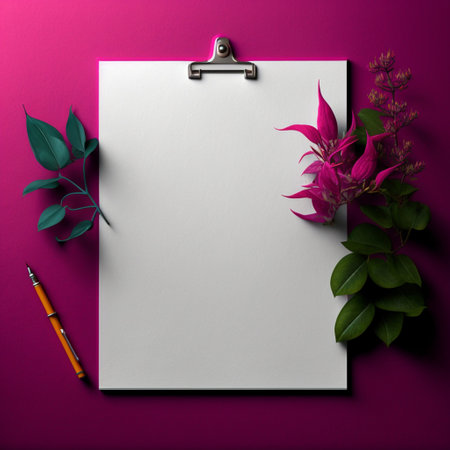 Empty frame with copy space for quotes or products 3d illustratedの写真素材