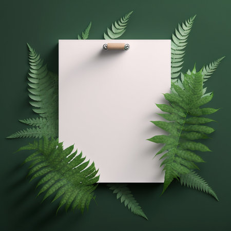 Empty frame with copy space for quotes or products 3d illustratedの写真素材
