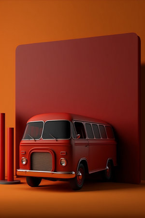 Podium for product advertisement , restaurant menus or new makeup product ads with beautiful minimalist objects for immersionの写真素材