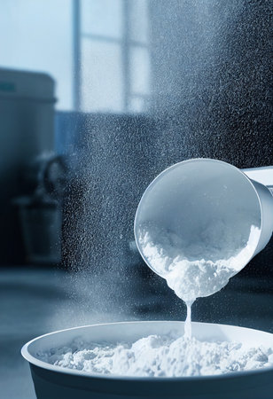Homemade detergent for cleaning, Buying cheap detergent because of inflation 3d illustrated