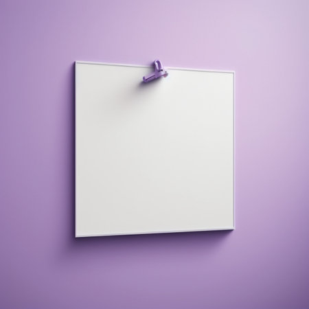Empty frame with copy space for quotes or products 3d illustratedの写真素材