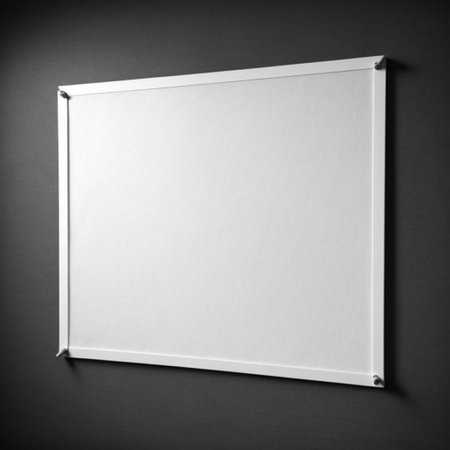 Empty frame with copy space for quotes or products 3d illustratedの写真素材