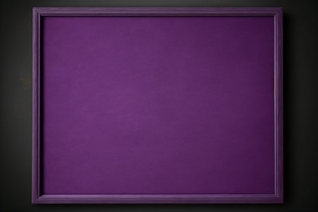 Vertical shot of Empty picture frame with copy space for quotes, products, photosの写真素材