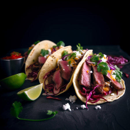 Carne asada tacosの素材