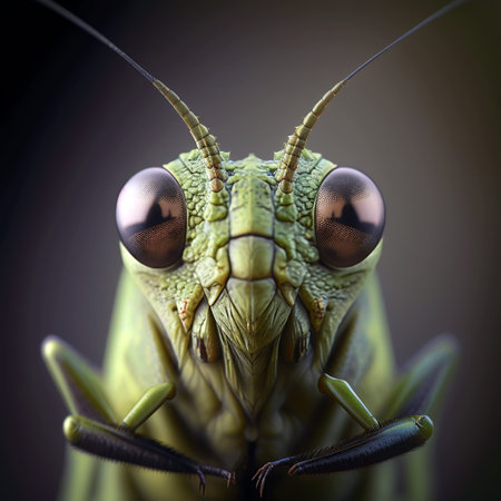 Grasshopper in the forestの素材
