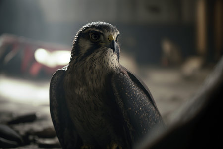 falcon in the zooの素材