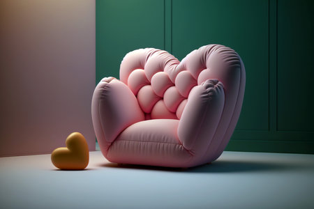 classic pink expensive armchairの素材