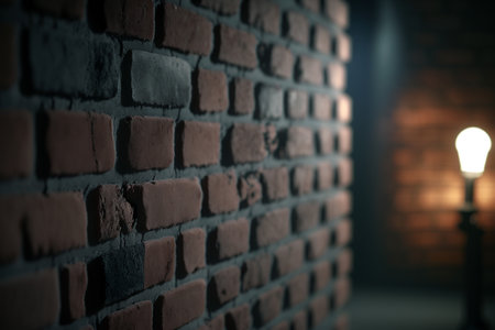 Colorful Brick wallの素材