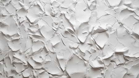 Clear white damaged plaster wallの素材