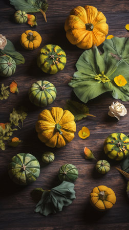 Halloween fresh pumpkinの素材