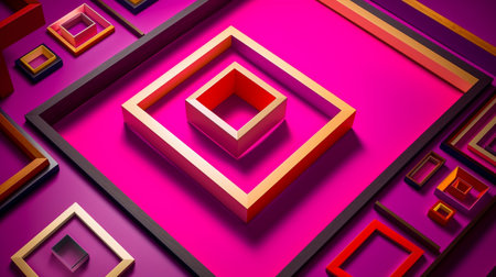 Podium for product advertisement or restaurant menus with beautiful backgroundの素材