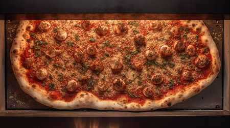 Pizza oven backgroundの素材