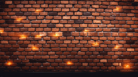 Empty background of old brick wall backgroundの素材
