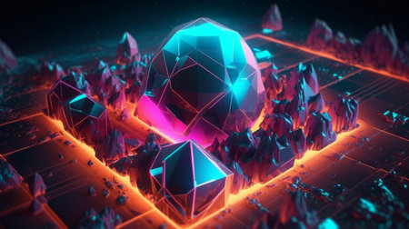 abstract futuristic backgroundの素材