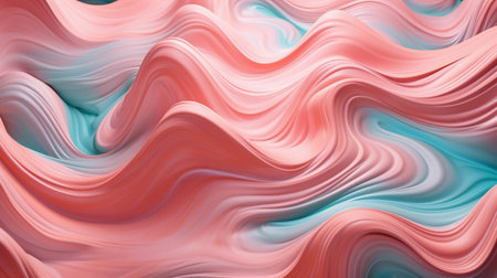 Soft and liquid color waves backgroundの素材