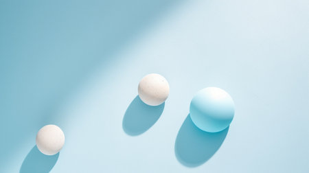 Minimal abstract light blue background for product advertesimentの素材