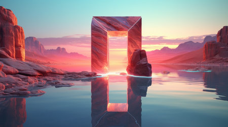 Abstract futuristic wallpaperの素材