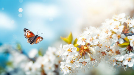 Beautiful Blurred Spring Background Natureの素材