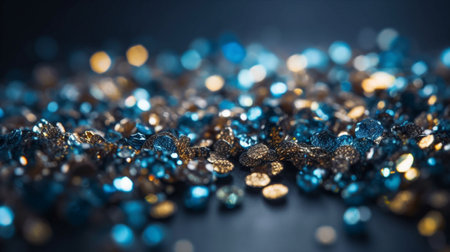 glitter vintage lights backgroundの素材