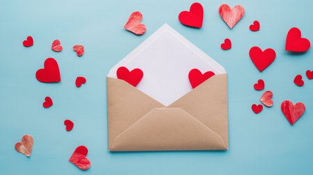 Valentine day greeting conceptの素材