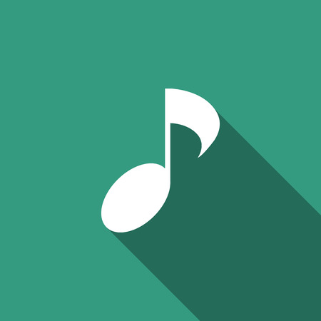 Music notes vector iconのイラスト素材