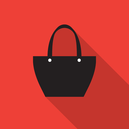 stylish handbag iconのイラスト素材