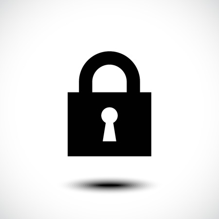 lock iconのイラスト素材