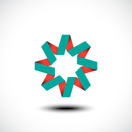 Business abstract icon. Vector illustrationのイラスト素材