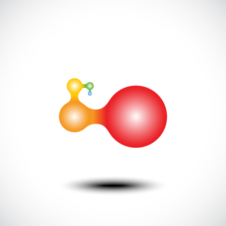 Abstract 3d render metaball sphere ball vector background for your desigNのイラスト素材