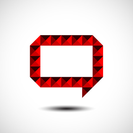 Speech Bubbles Icon. Vector illustrationのイラスト素材