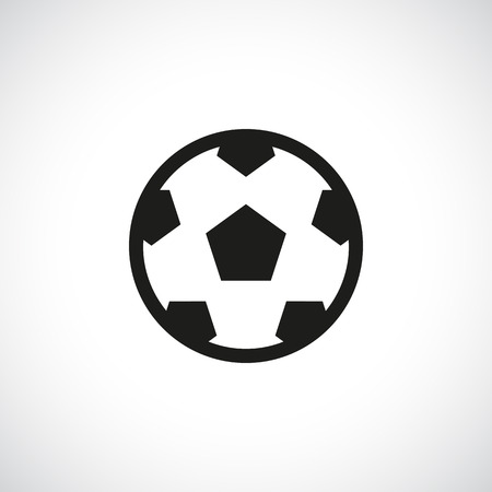 Soccer icon. Vector illustrationのイラスト素材