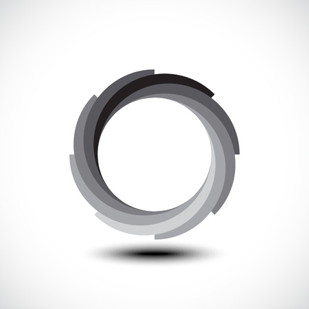 Abstract Infinite Loop icon. Vector illustrationのイラスト素材