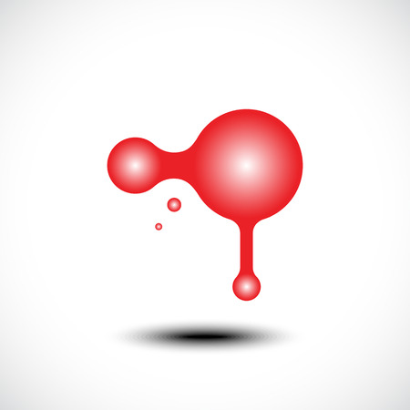 Abstract 3d render metaball sphere ball vector background for your designのイラスト素材