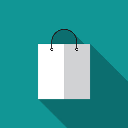Shopping icon. Vector illustrationのイラスト素材