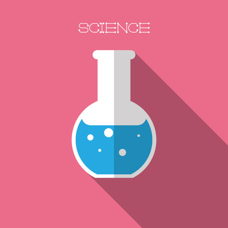 Chemical Icon. Vector illustration flat designのイラスト素材