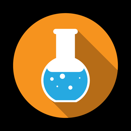 Chemical Icon. Vector illustration flat designのイラスト素材