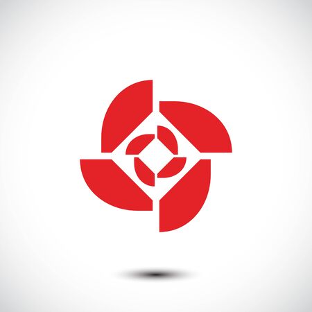 Business abstract icon. Vector illustrationのイラスト素材