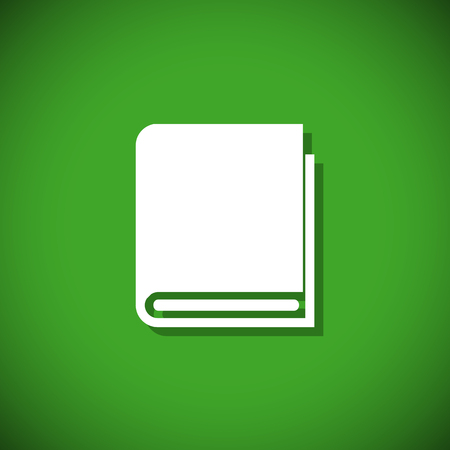 Book sign. Book symbol. Vector illustrationのイラスト素材