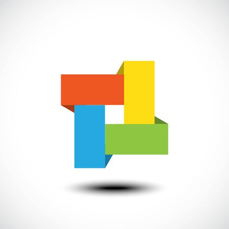 Business abstract icon.Vector illustrationのイラスト素材