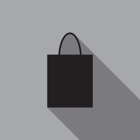 Shopping bag. Vector illustrationのイラスト素材