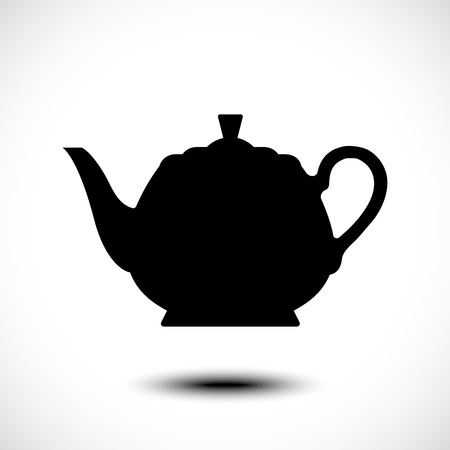 Teapot icon. Vector illustrationのイラスト素材