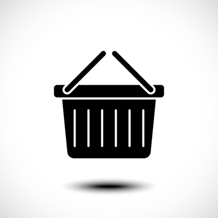 Basket icon. Vector illustrationのイラスト素材