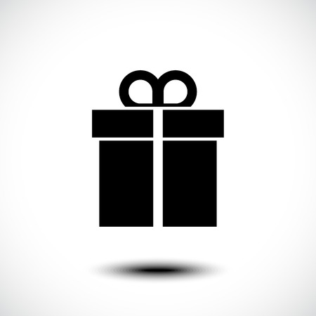 Gift, Present icon. Vector illustrationのイラスト素材