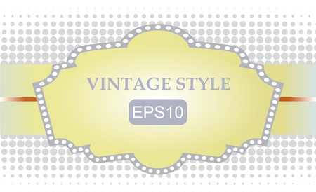 Template vintage frameのイラスト素材