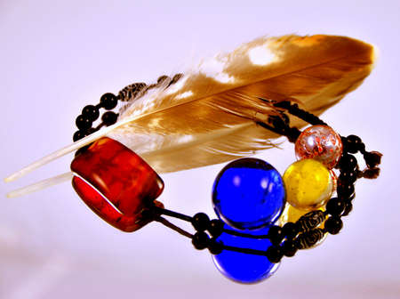 Feather & marblesの写真素材