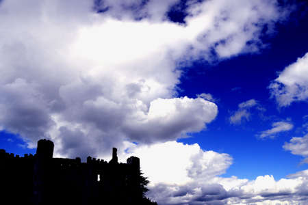 Laugharne castleの写真素材