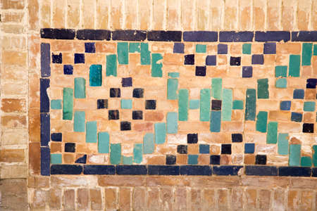Arabic and islamic style mosque mosaic and patternの写真素材